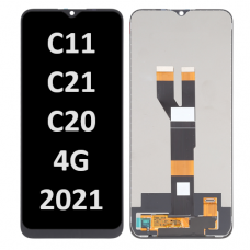 Realme C11 / C21 / C20 (4G) (2021) (NF) LCD / OLED touch screen (Original Service Pack) [Black] R-111